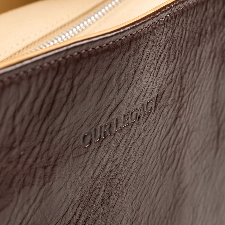 Our Legacy Brick Bag (Deep Abyss Red Leather)