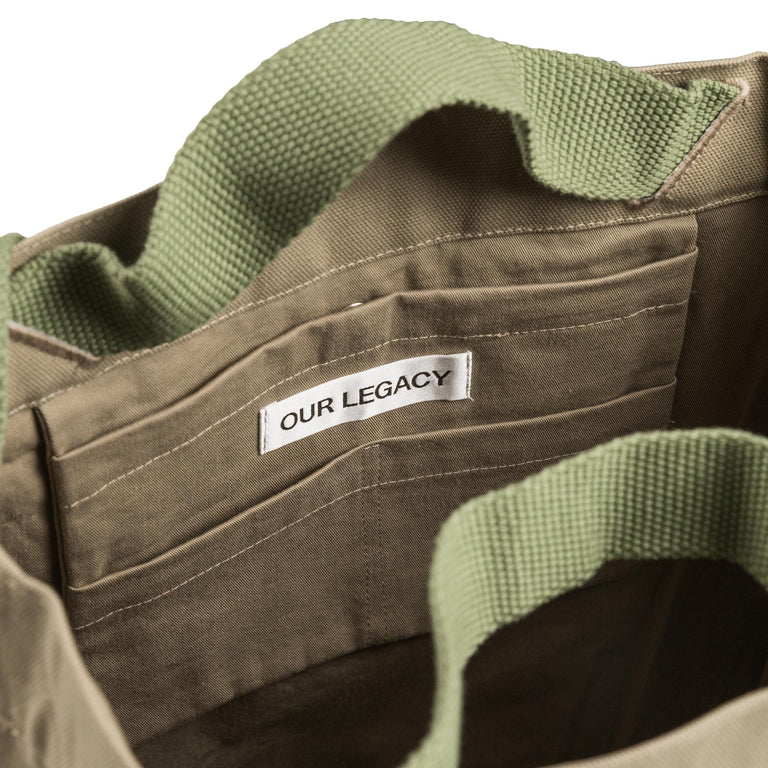 Our Legacy Towering Tote (Cliff Grey Ultra Canvas)