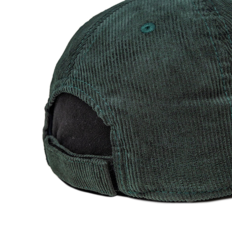 Autry Two-Tone Baseball Cap with Embroidered Logo (Blue / Dark Green)