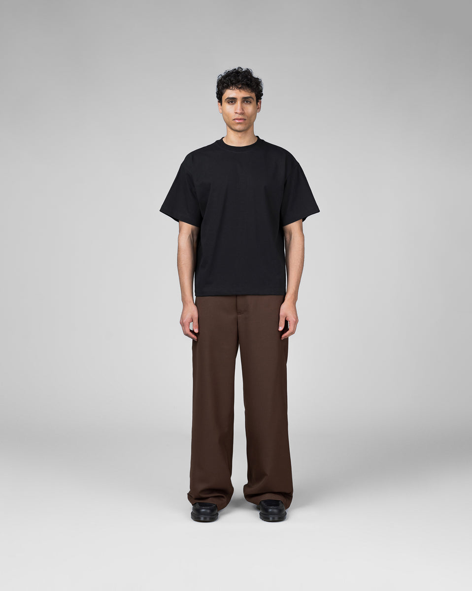 【うき】sefr jiro trousers black Séfr Jiro Trousers | Black | FARFETCH