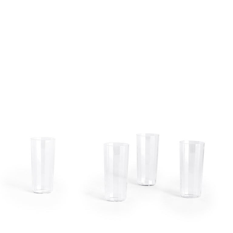 HAY Angle Glass-Set of 4 Tall 13cm