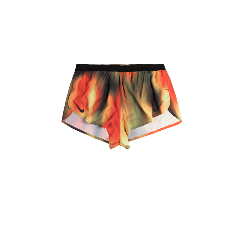 Nike AeroSwift Elite Entry Dri-FIT ADV Running Shorts - XL / Light Lemon Twist / Light Crimson / Black / Black