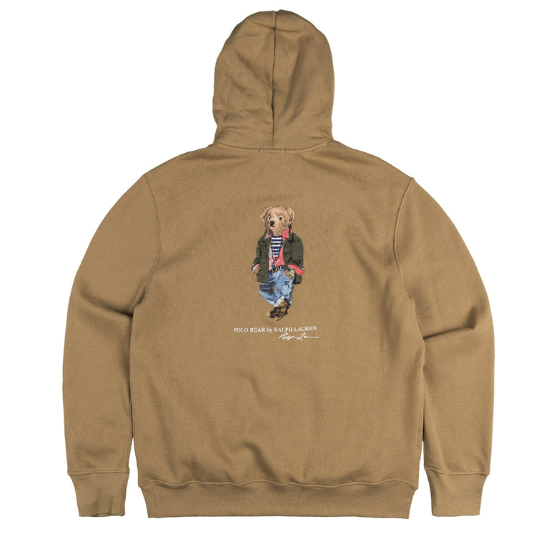 Polo Ralph Lauren Polo Bear Fleece Hoodie - L / Camel / Explorer Bear