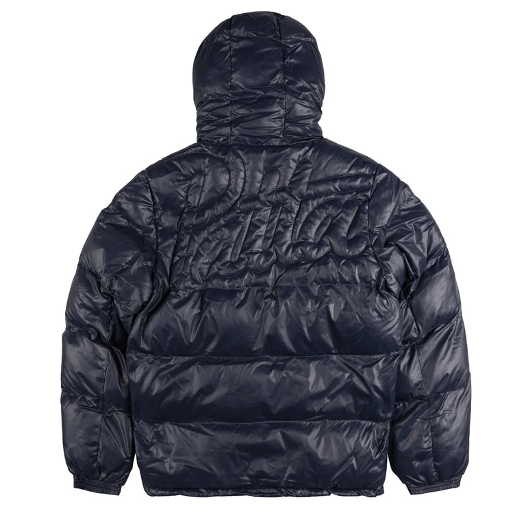 Patta Quilted Script Logo Puffer Jacket