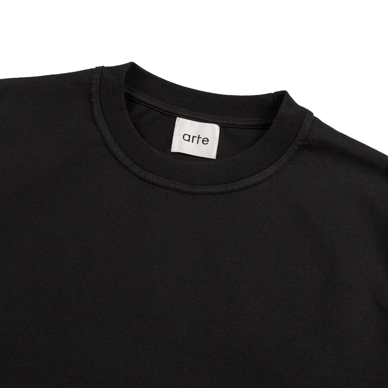 Arte Antwerp Diels Stitch T-Shirt (Black)