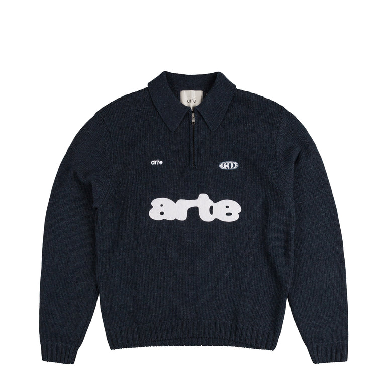 Arte Antwerp Embroidery Logo Polo (Navy)