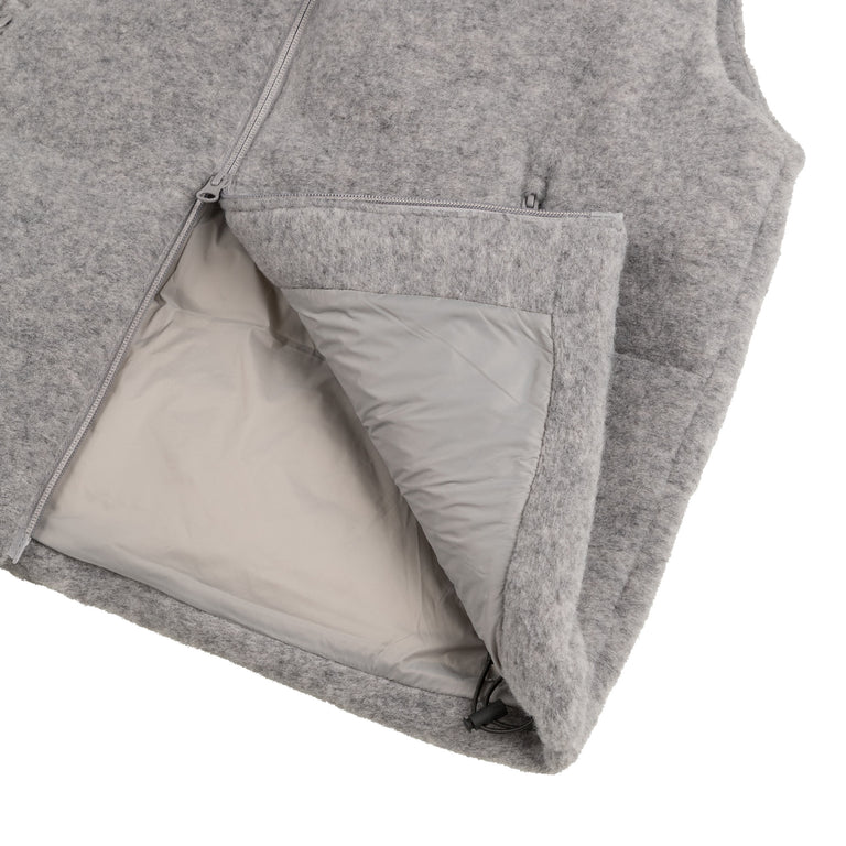 Hiking Patrol Element Texture Down Vest (Grey)