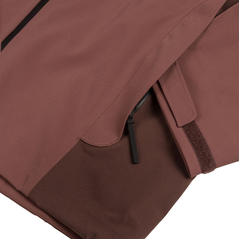 Hiking Patrol Arc 3L Shell Jacket (Maroon)