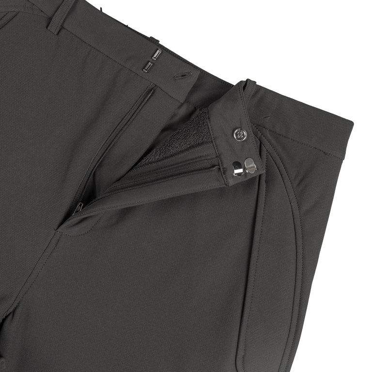 Hiking Patrol Path Inner Brushed Softshell Trouser (Charcoal Black)