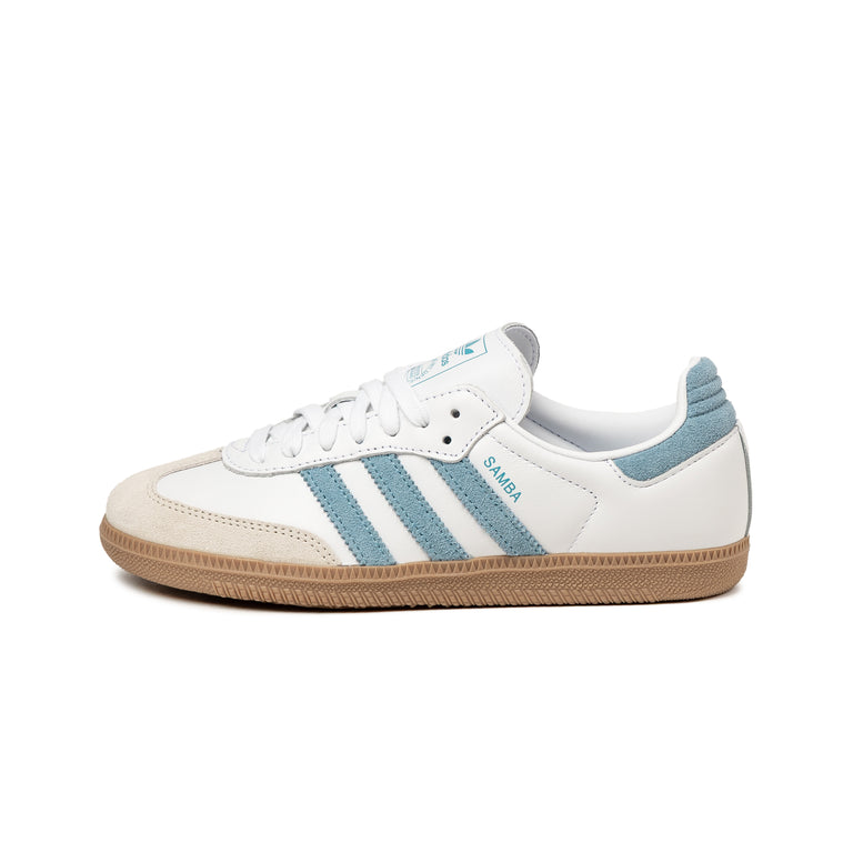 Adidas Samba OG W - 38 2/3 / Cloud White / Alumina / Ash Blue