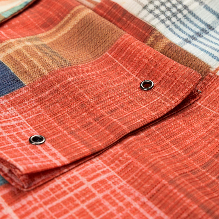 Metalwood Madras Patch Explorer Shirt
