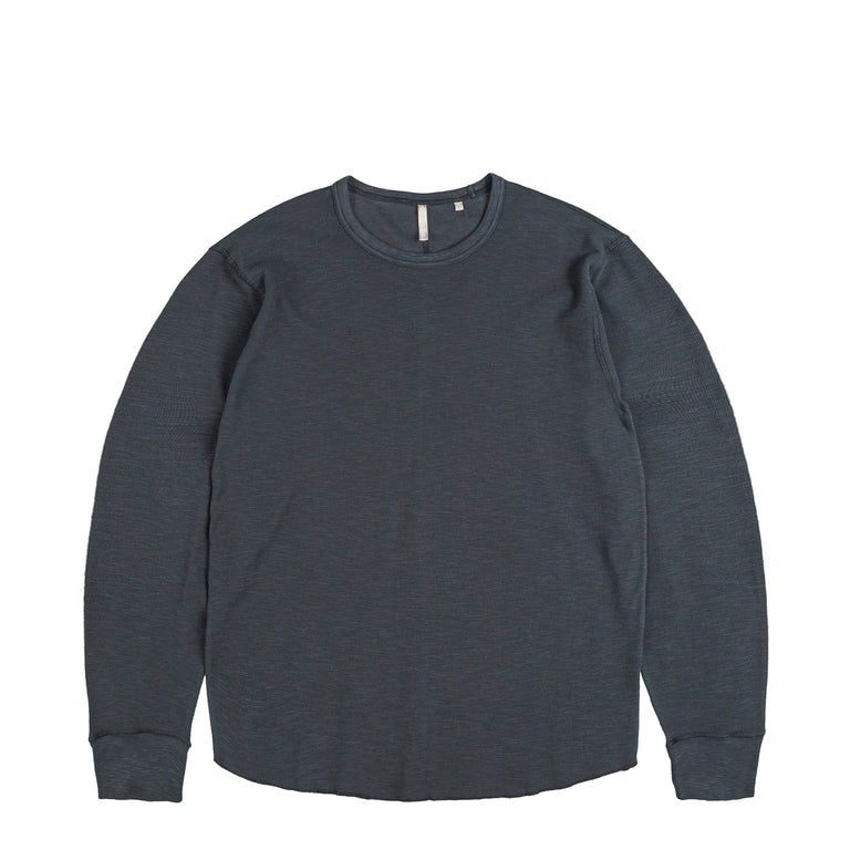 Sunflower Waffle Tee LS - S / Washed Black