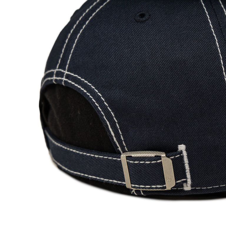 47 MLB New York Yankees Contrast Stitch *Clean Up* Cap (Navy)