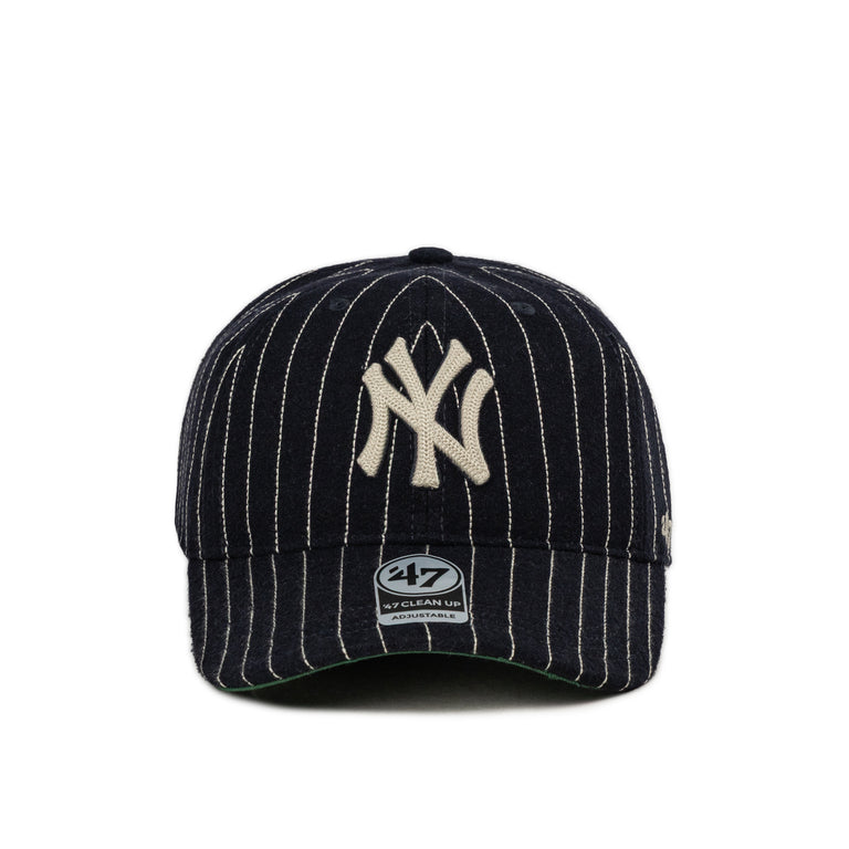 47 MLB New York Yankees Wool Pinstripe *Clean Up* Cap