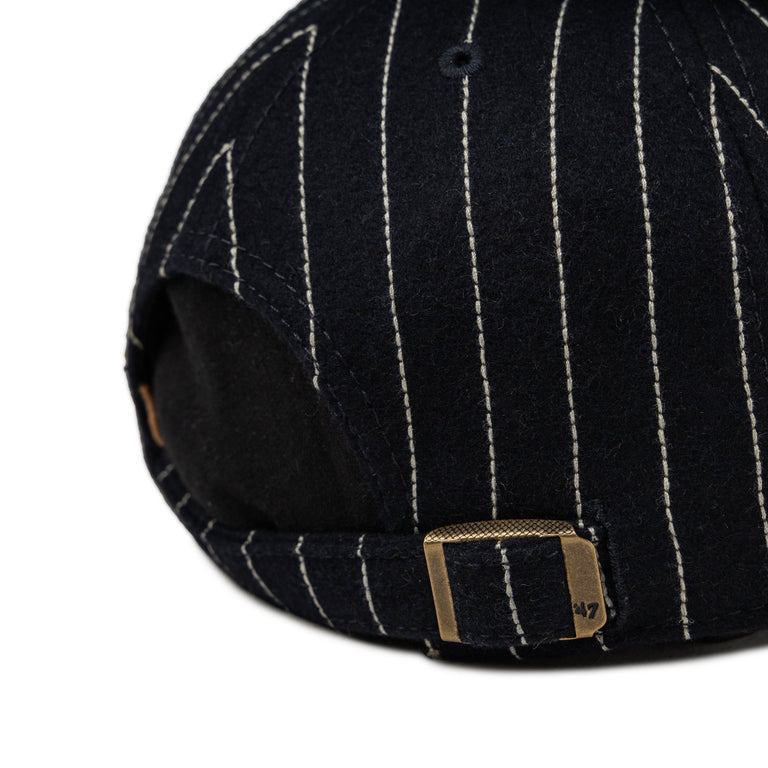 47 MLB New York Yankees Wool Pinstripe *Clean Up* Cap (Navy)