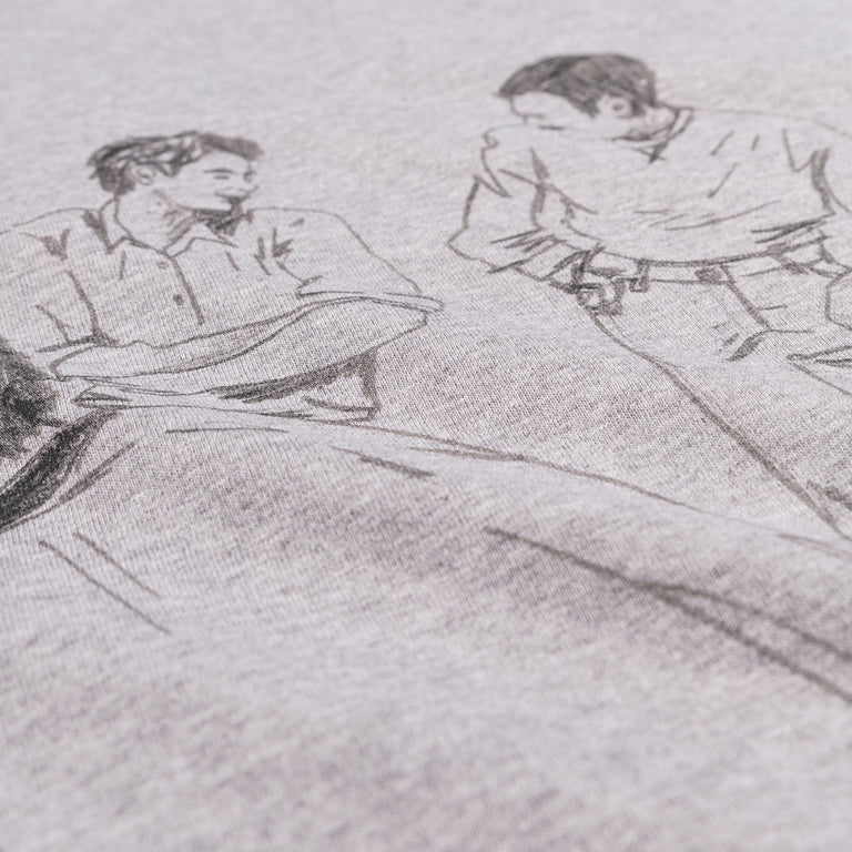 JW Anderson Cafe Scene Printed T-Shirt
