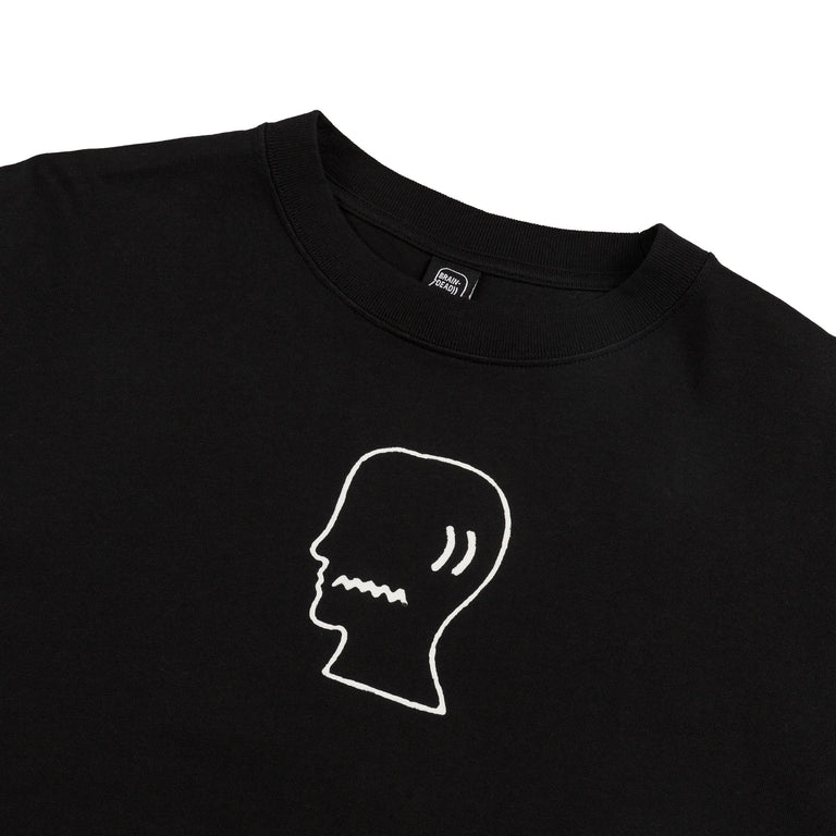 Brain Dead Logohead T-Shirt (Black)