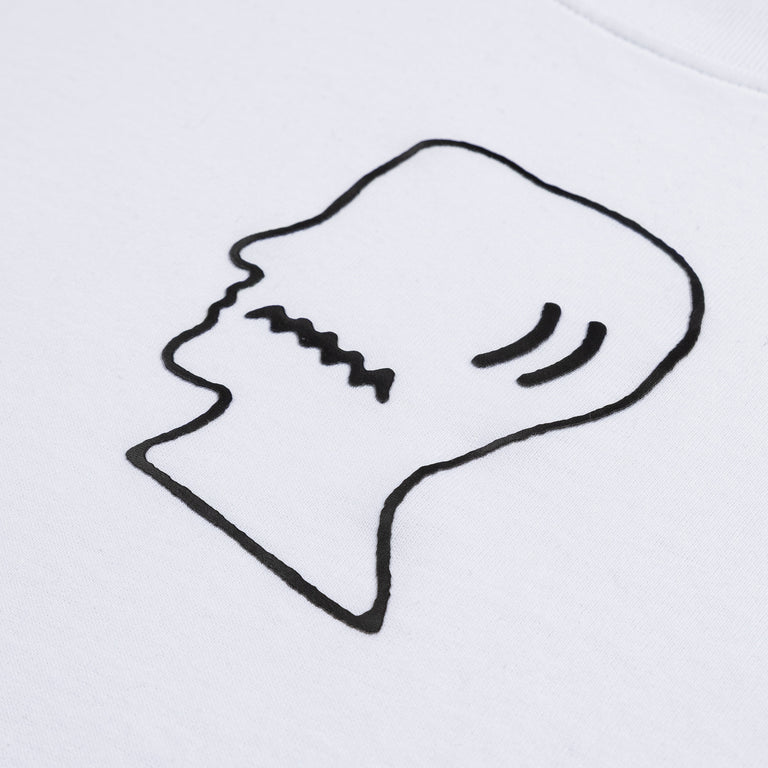 Brain Dead Logohead T-Shirt (White)