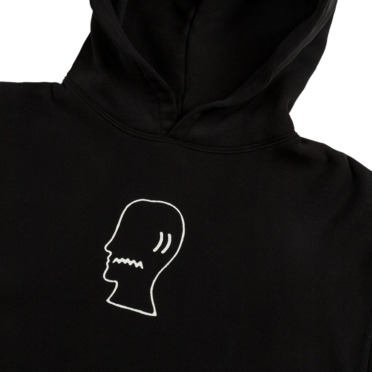 Brain Dead Logohead Hoodie (Black)