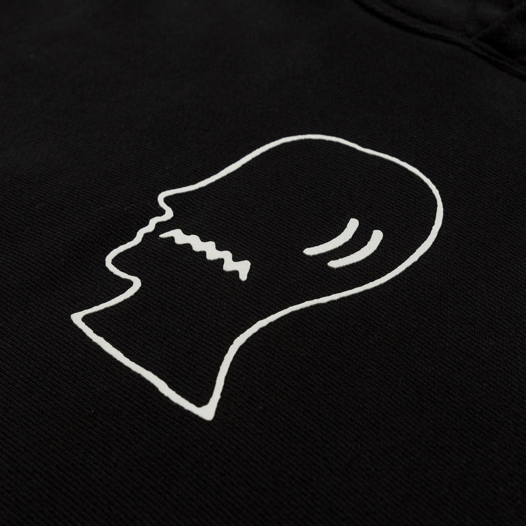 Brain Dead Logohead Hoodie (Black)