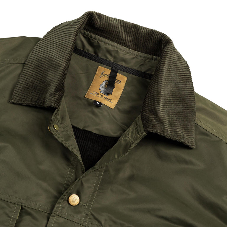 Brain Dead Cropped Chore Jacket (Green)