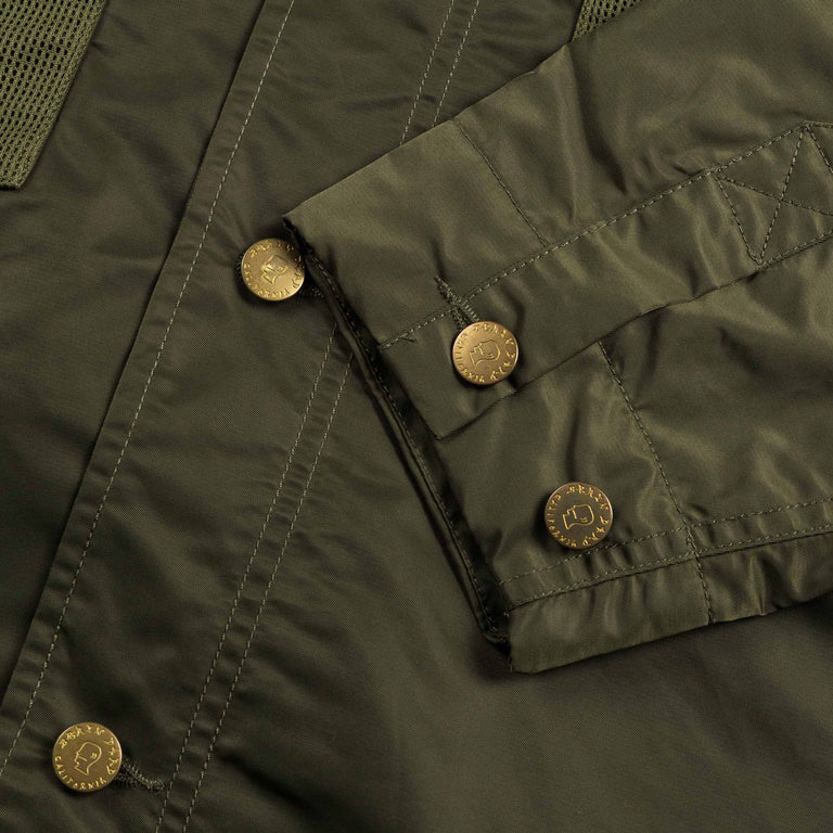 Brain Dead Cropped Chore Jacket (Green)