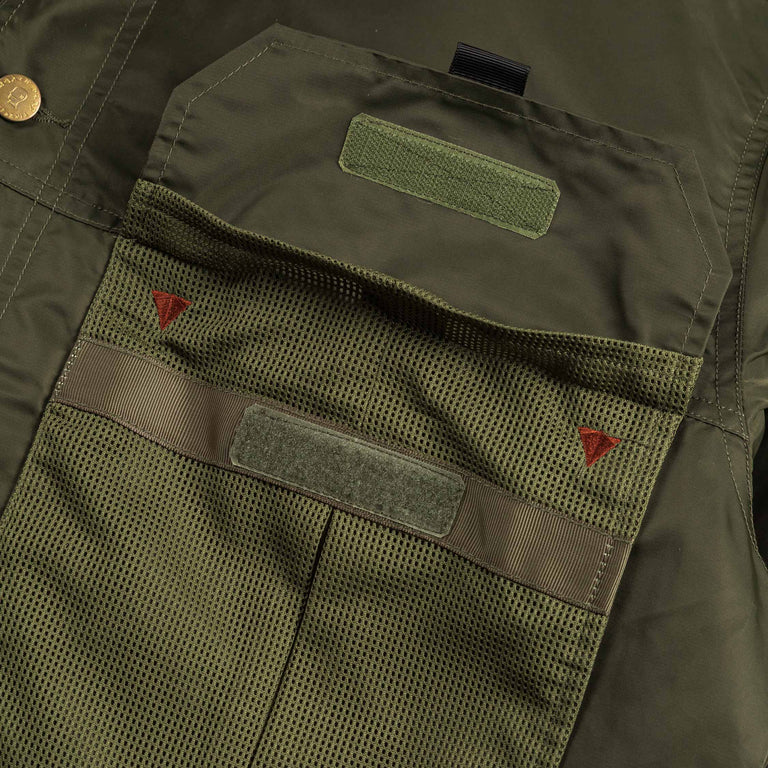 Brain Dead Cropped Chore Jacket (Green)