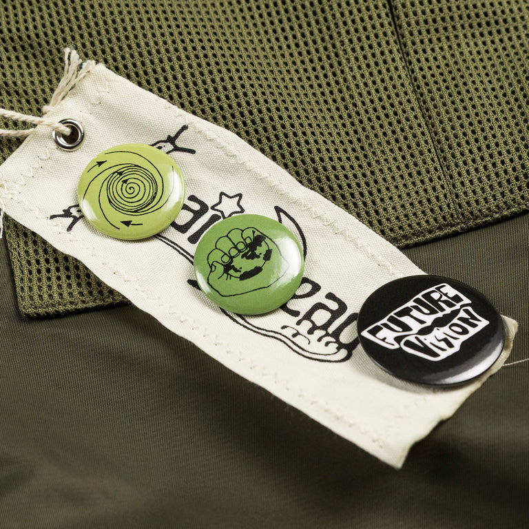 Brain Dead Cropped Chore Jacket (Green)