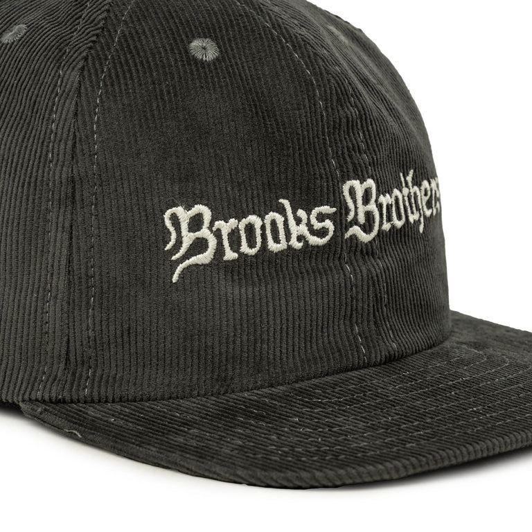Brain Dead x Brooks Brothers 6 Panel Corduroy Hat (Forest Green)