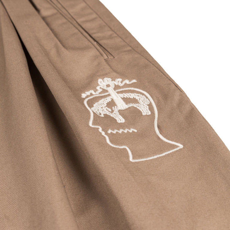 Brain Dead x Brooks Brothers Pleated Chino Trouser (Desert)