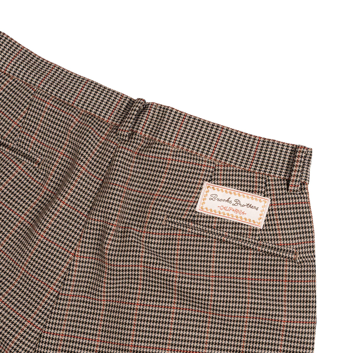 Brain Dead x Brooks Brothers Houndstooth Pleated Shorts | Apparel