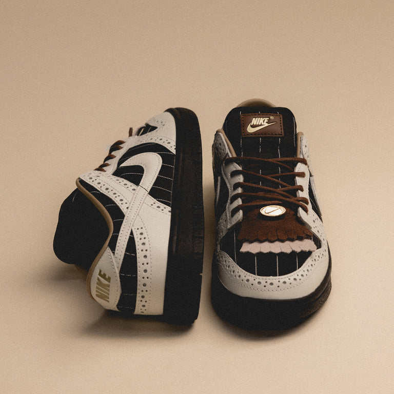 Nike Wmns Dunk Low LX *Brogue Pintripe* onfeet