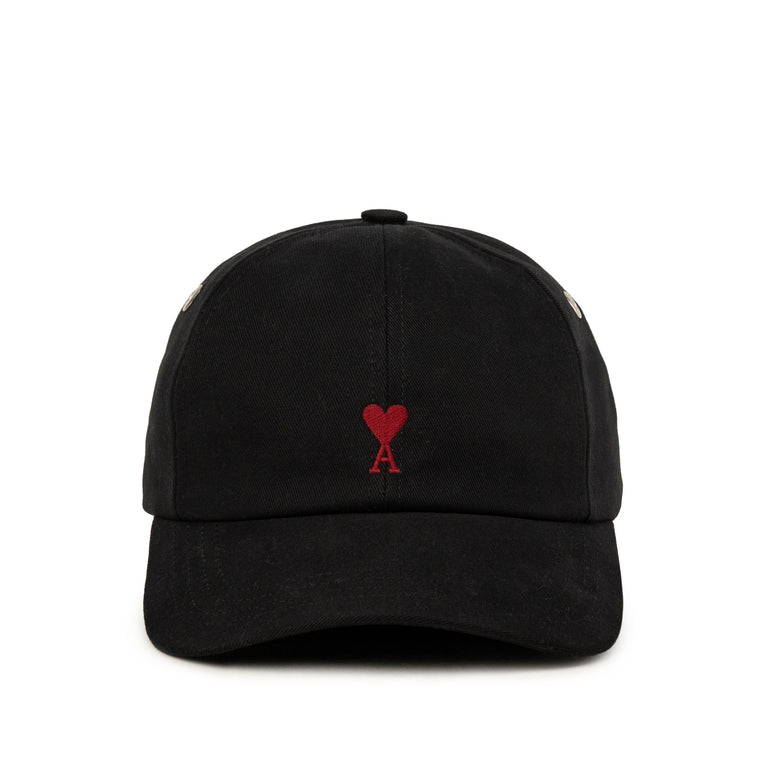 Ami Paris Ami De Coeur Embroidery Cap