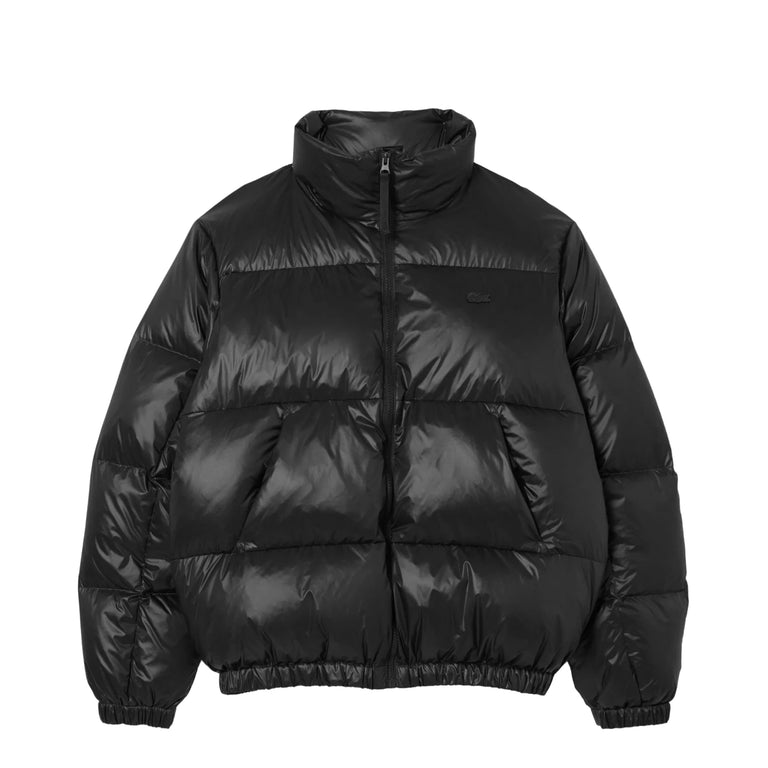 Lacoste Water-Repellent Down Windbreaker (Black)