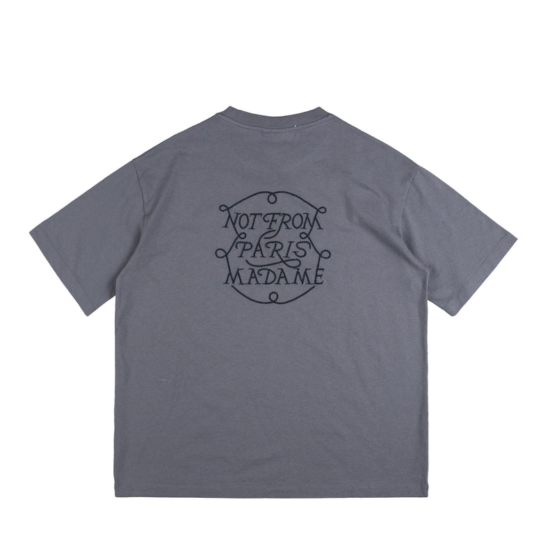 Drole de Monsieur Le T-Shirt Slogan Tresses