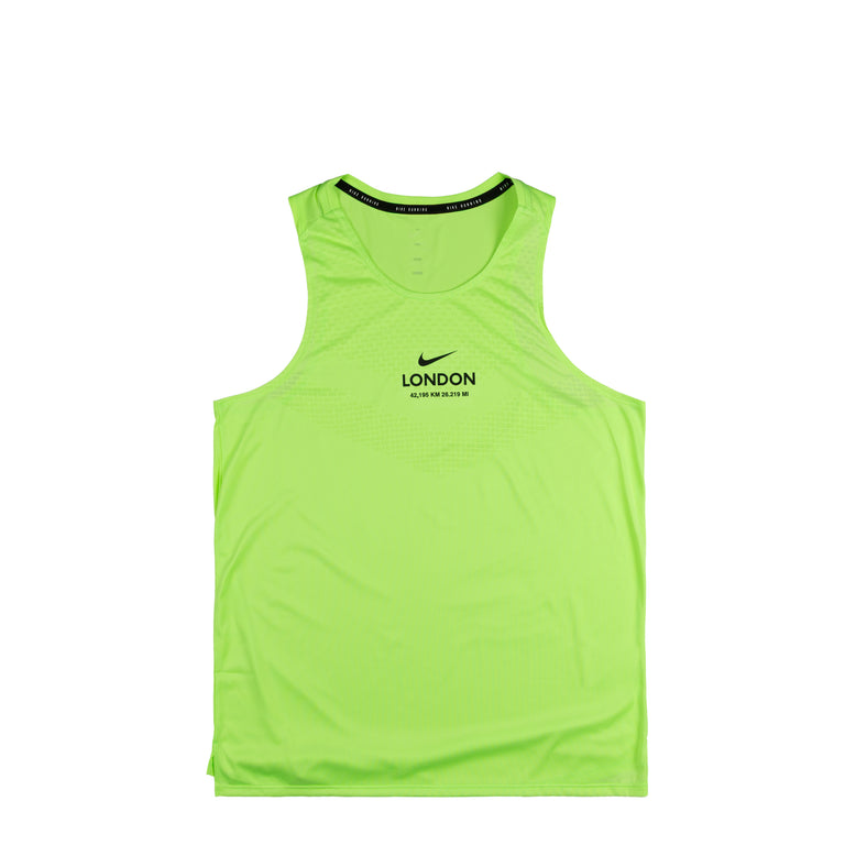 Nike Stride Dri-Fit ADV Running Tank Top - XXL / Lime Blast