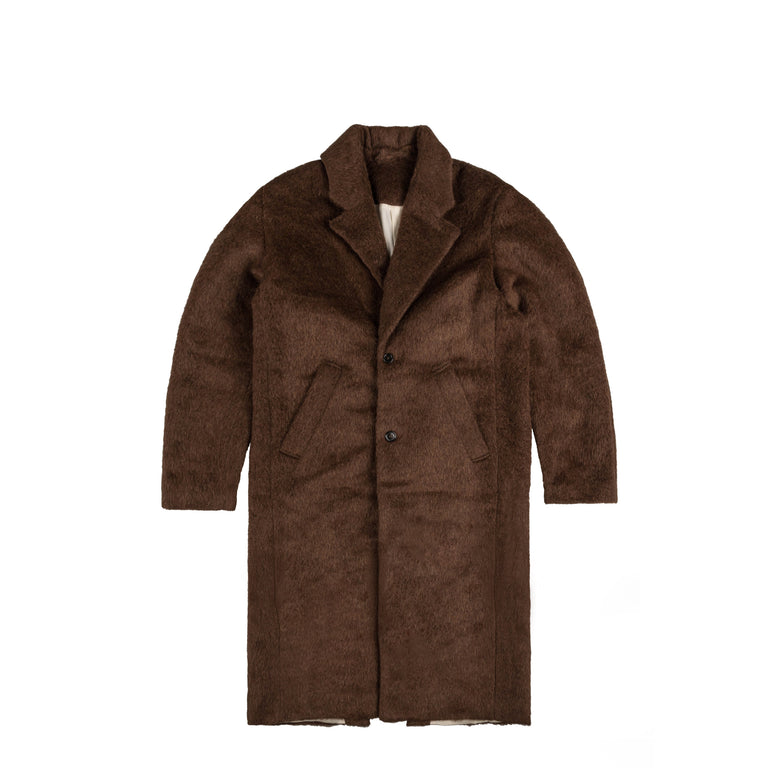 Sefr Alois Coat - XL / Brushed Taupe Alpaca