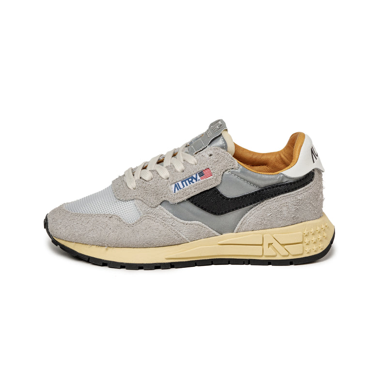 Autry Reelwind Low W *Reflective Leather* - 41 / Sand / Silver