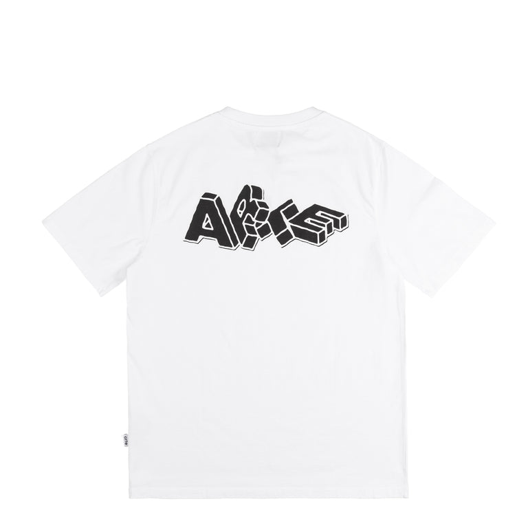 Arte Antwerp Blocks Print T-Shirt - XXL / White