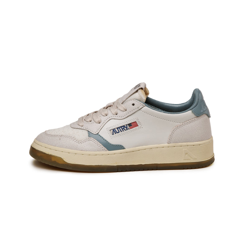 Autry Medalist W *Virgin / Crack* - 36 / White / Silver Blue