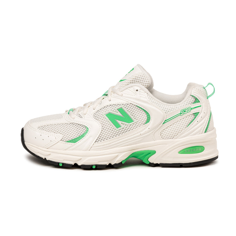 New Balance U530CSI - 38.5 / Sea Salt / Lime Leaf