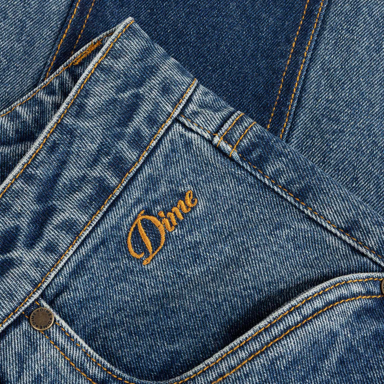 Dime Baggy Denim Pants (Knowtomatic Blue)