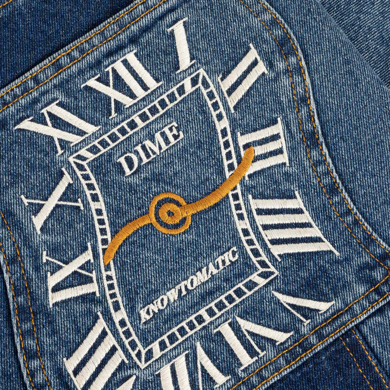 Dime Baggy Denim Pants (Knowtomatic Blue)