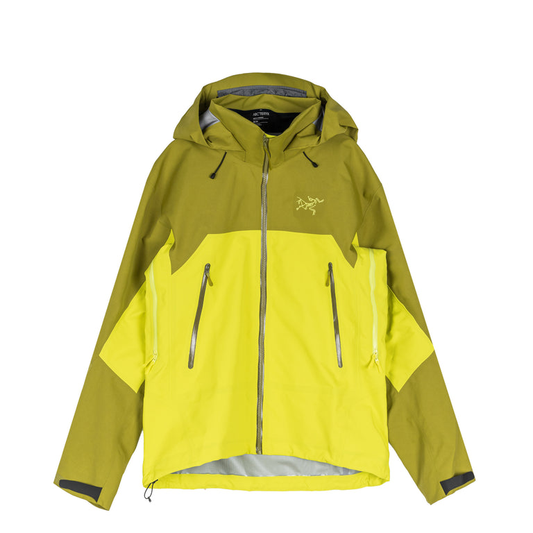 Arcteryx Beta AR Jacket - M / Olive Moss / Euphoria