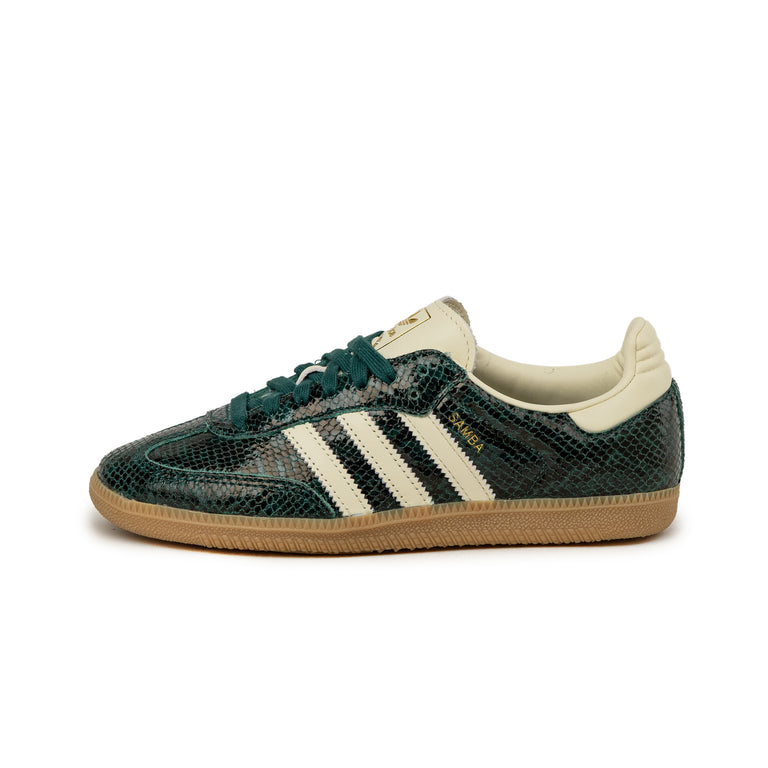 Adidas Samba OG W - 47 1/3 / Cream White / Cream White / Collegiate Green
