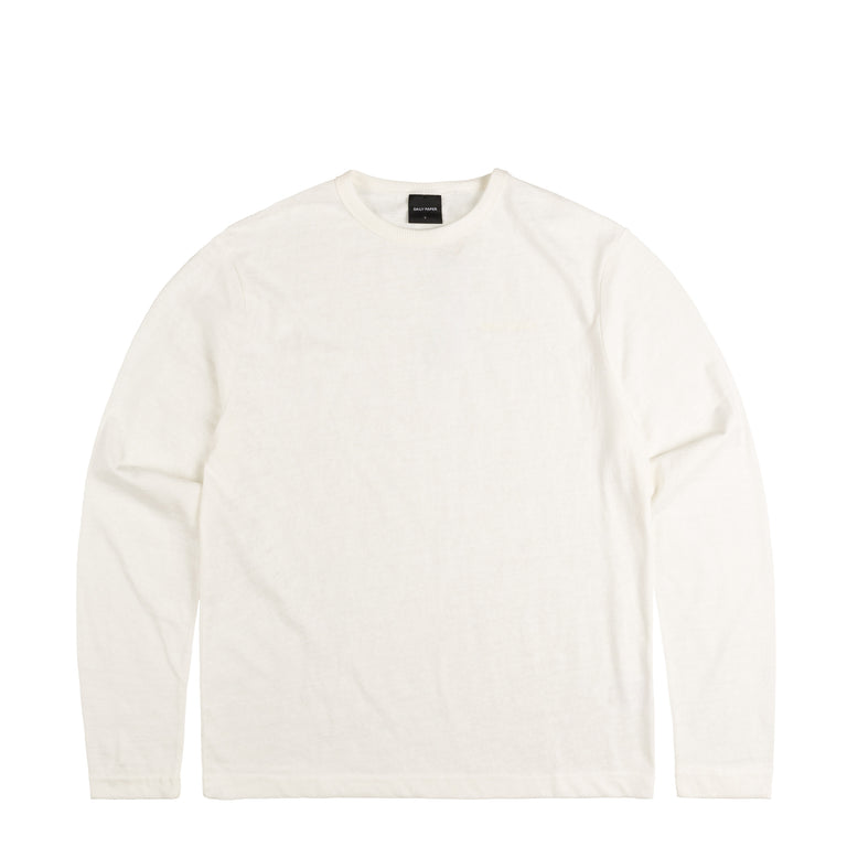 Daily Paper Slub Longsleeve T-Shirt - XL / White