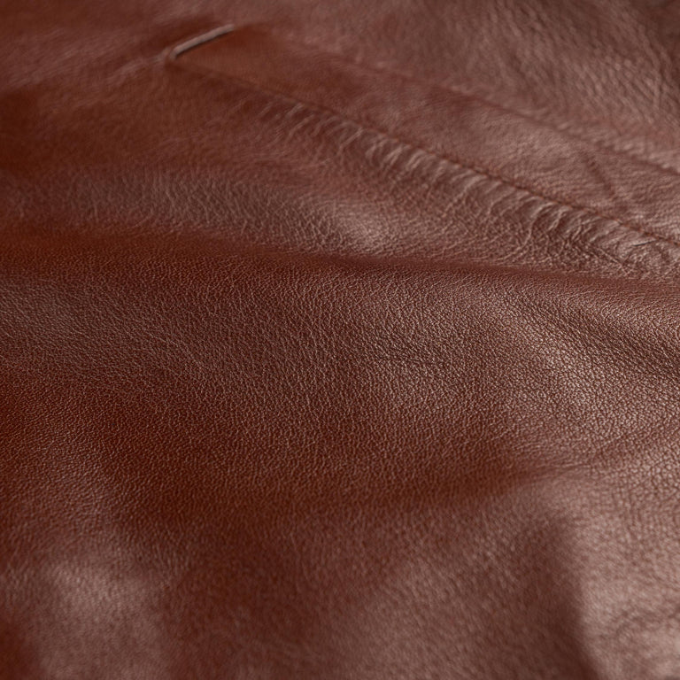 Sunflower Short Leather Jacket