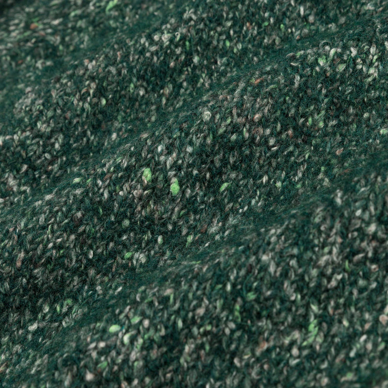 ERL Slit Neck Alpaca Sweater Knit (Dark Green)