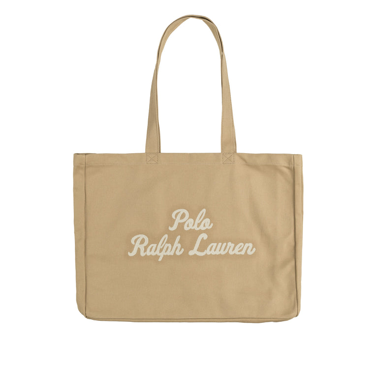 Polo Ralph Lauren Embroidered Canvas Tote Bag
