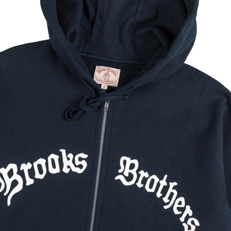Brain Dead x Brooks Brothers Zip Hoodie